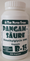 PANGAMSÄURE B15 50 mg vegetarische Kapseln