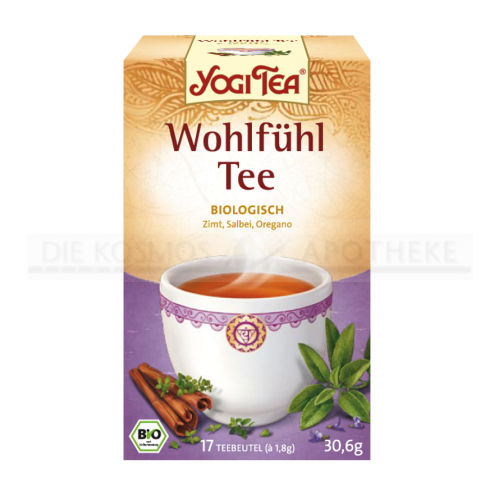 YOGI TEA Wohlfühl Tee Bio Filterbeutel