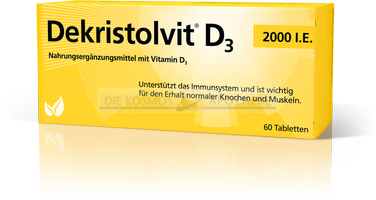 DEKRISTOLVIT D3 2000 I.E. Tabletten