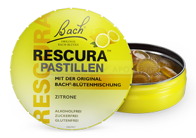 BACHBLÜTEN Original Rescura Pastillen Zitrone