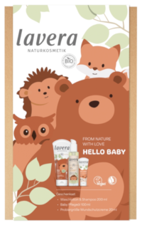 LAVERA Geschenkset Baby & Kinder Waschl.& Pflegeöl